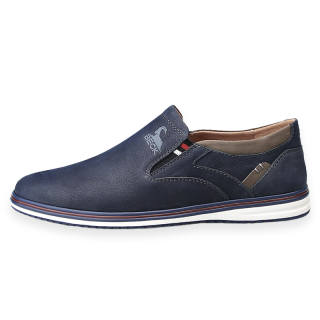 BECK Cow Leather Casual Leather Shoes Men's