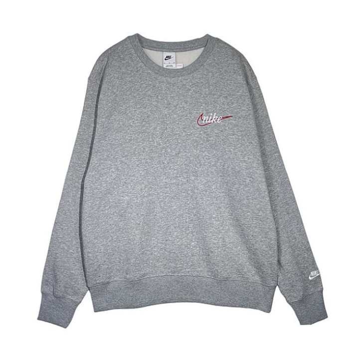Nike Nike Sweatshirts Men's Gray Crew Neck Moderate Other