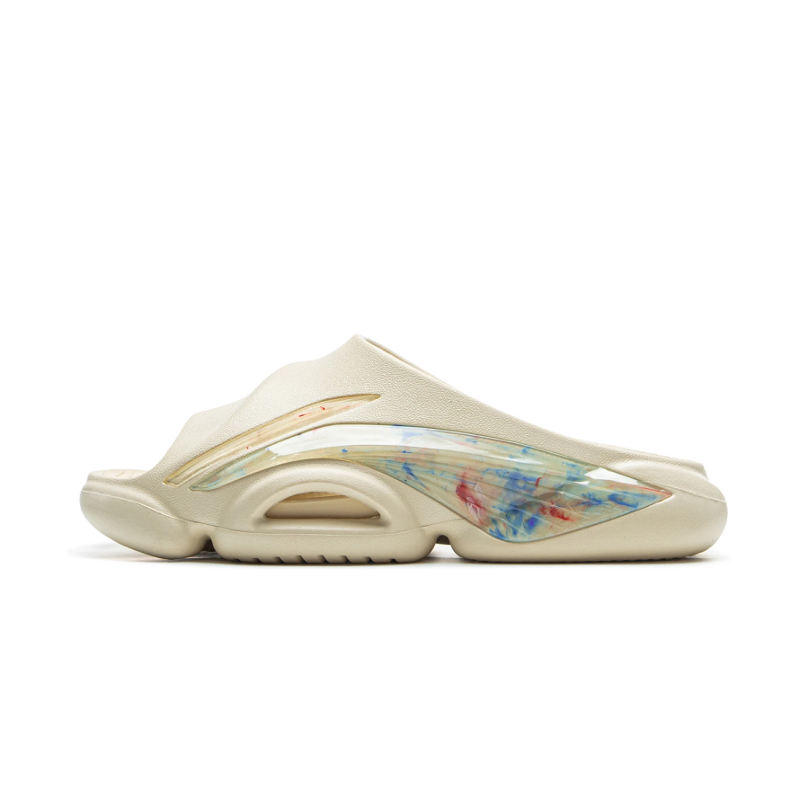 Li-Ning Li Ning Abrasion Resistant Slip Resistant Slide Slippers Men's Yellow