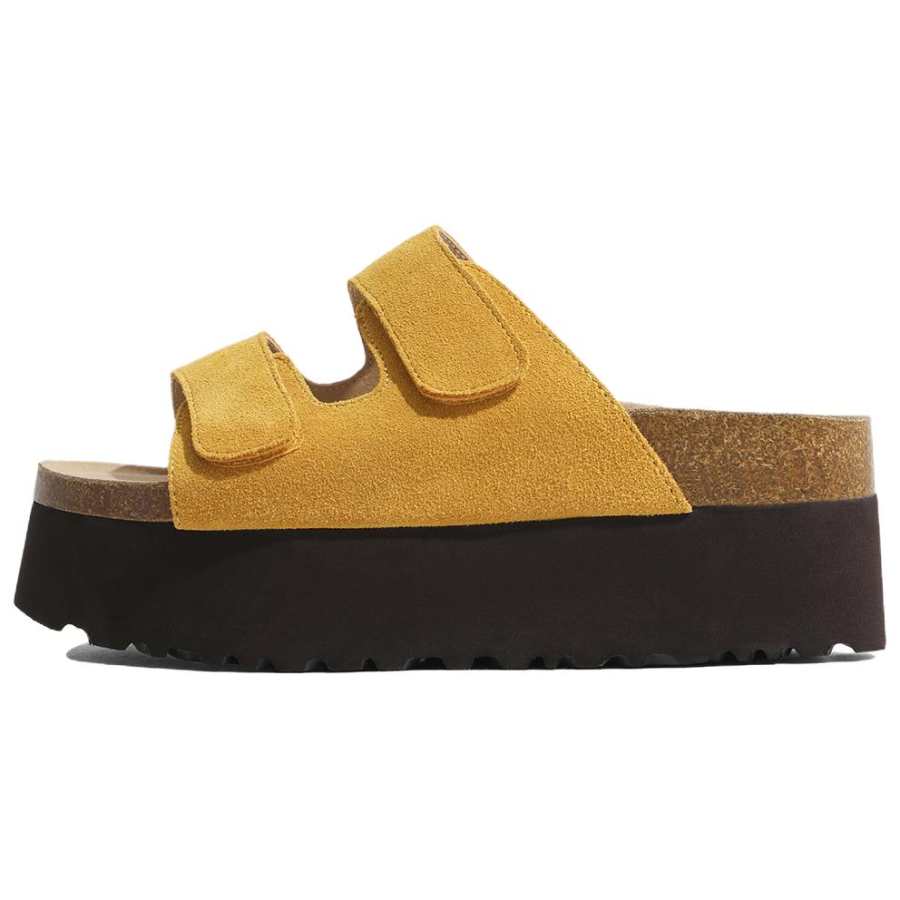 LANMOU LANMOU Slide Slippers Women's Yellow