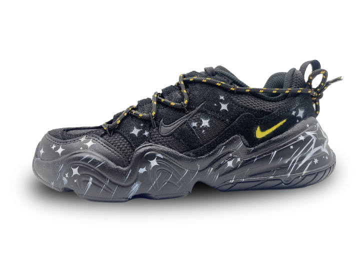 Nike Nike Tech Hera Galaxy Roaming Cushioning, Wear Resistant Low top Casual Shoes Women's Black