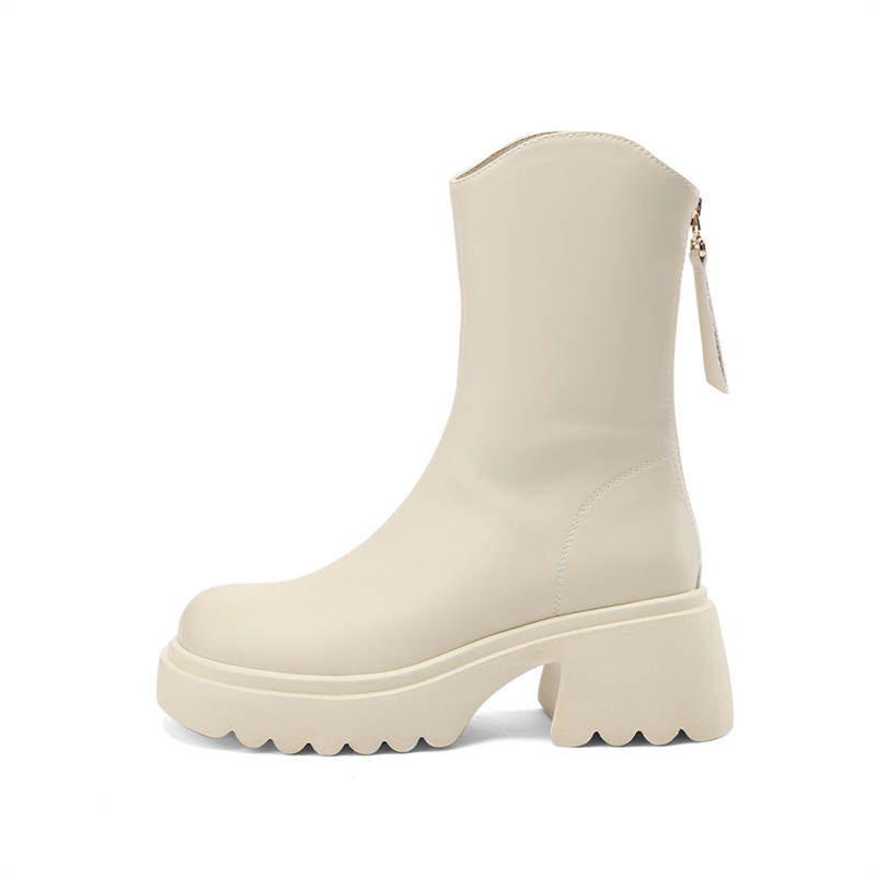 DAPHNE DAPHNE Ankle Boots Women's Brown/Black/Beige