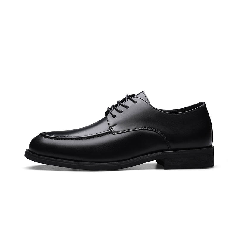 PARDASAUL Cow Leather Casual Shoes Men's Black