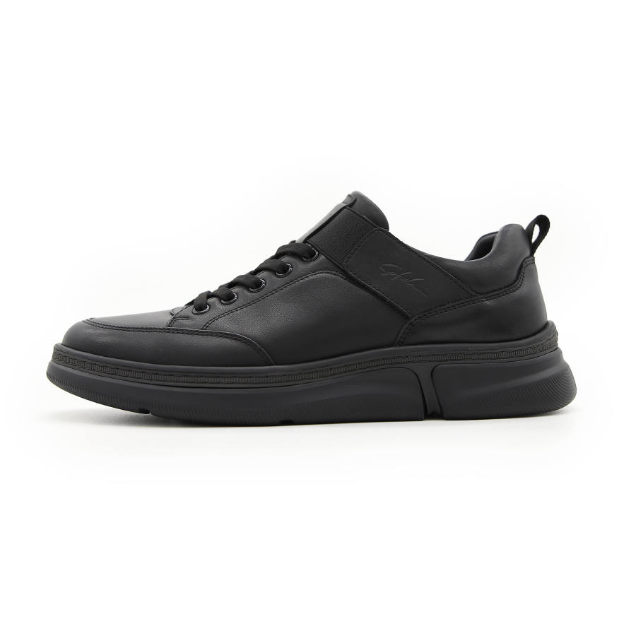 Satchi Cow Leather Casual Shoes Men's Black