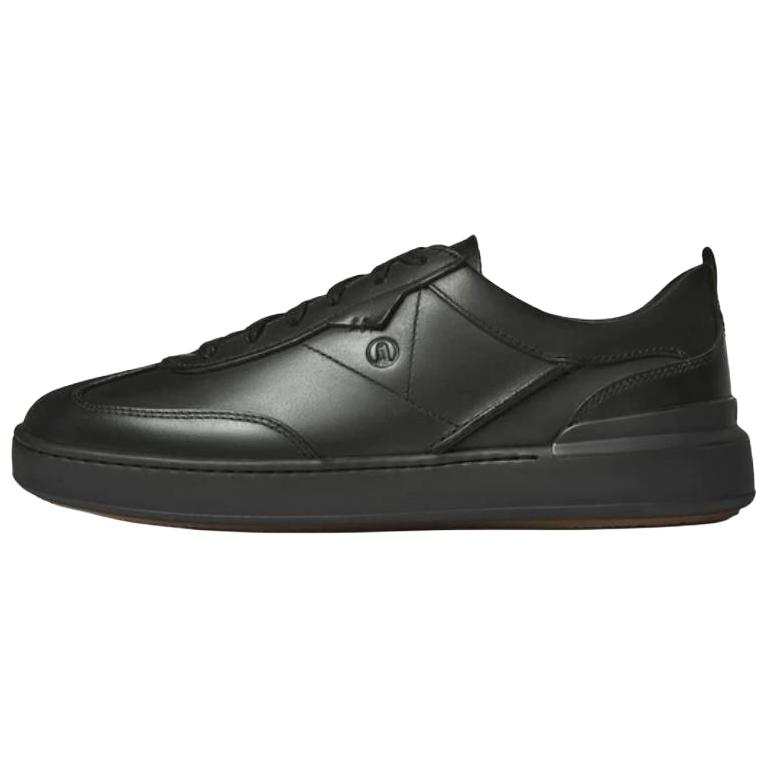 Clarks Cow Leather Abrasion Resistant Low top Skateboard Shoes Men's Black
