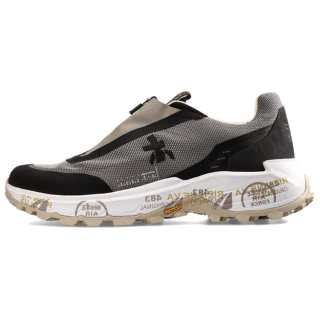 PREMIATA SCILIAR Slip Resistant Low top Casual Shoes Men's Gray Black White