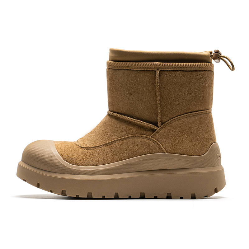 Mule Donkey Thermal Height Increasing Thermal Height Increasing Snow Boots Unisex Yellow