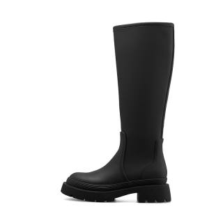 TOOMANYSHOES Rich Winter Chelsea Boots Women's Black