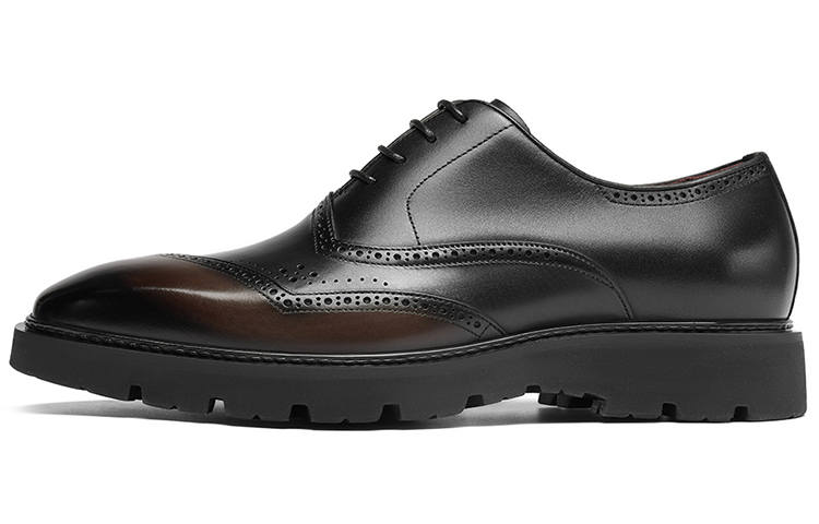 ROBERTA DI CAMERINO Dress Shoes Men's Black Brown