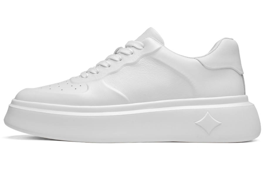 ROBERTA DI CAMERINO Stylish Skateboarding Shoes Men's White