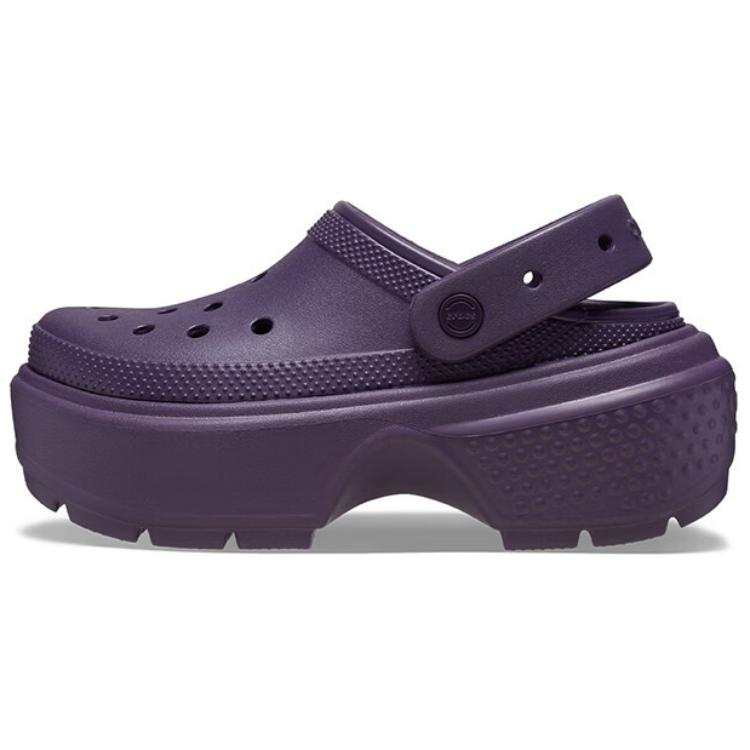 Crocs Crocs Stomp Clogs Women's Deep Iris Purple