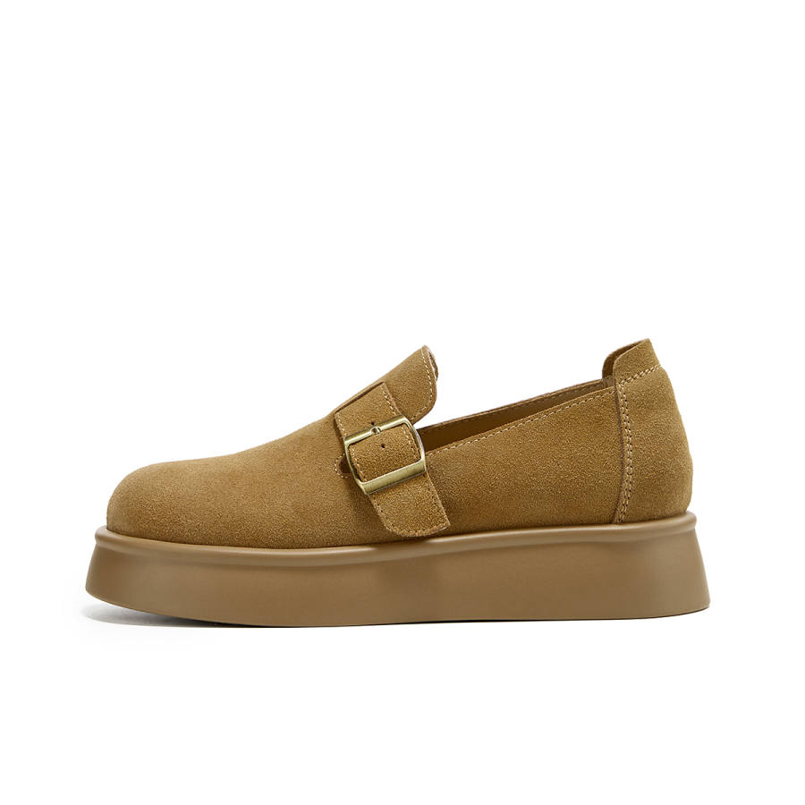 Hotwind Cow Split Leather Casual Shoes Women's