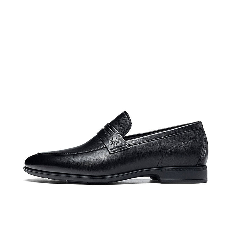 HARSON HARSON Cow Leather Casual Shoes Men's Black