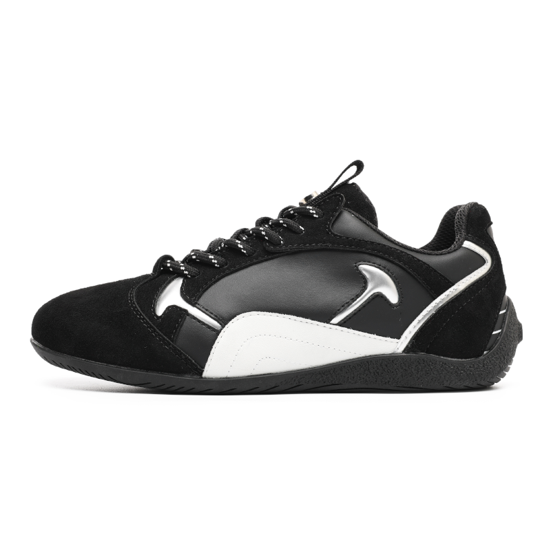 Angelmix Angelmi Abrasion Resistant Slip Resistant Low top Casual Shoes Unisex Black