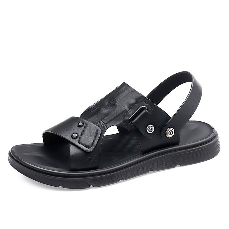 Frank Mully Frank Mully Cow Split Leather Beach Sandals Men's