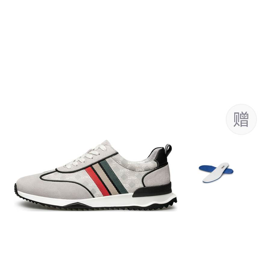 ZRO Casual Shoes Men's Low Top Gray/Black