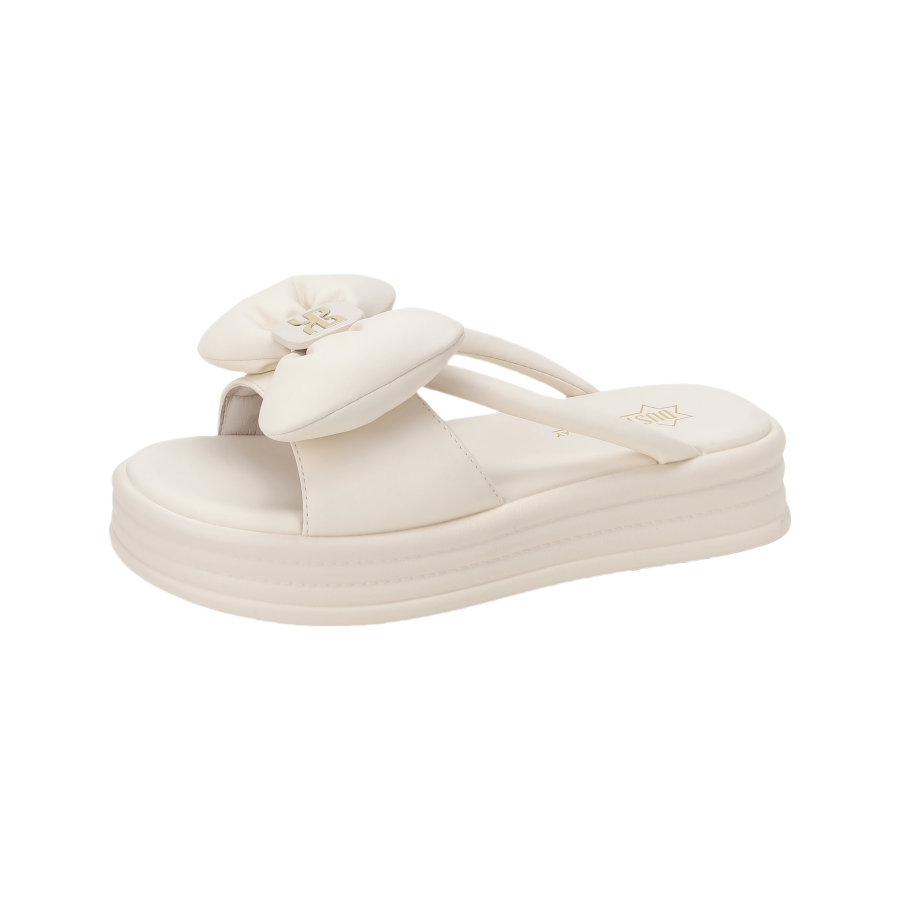 DUSTO DUSTO Stitching Woven Slide Slippers Women's