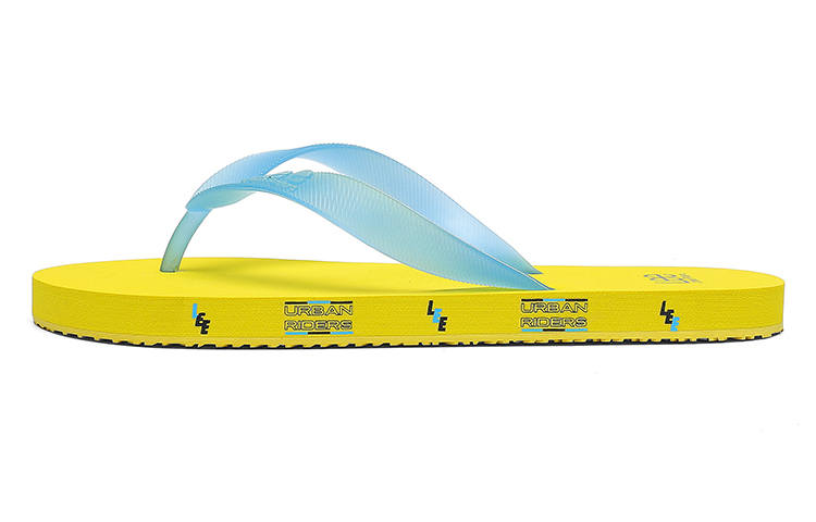 Lee Lee Sunset 5.0 EVA Rubber Sole Crystal No Special Function Slip Resistant Slide Slippers Men's Yellow