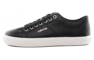 Levis Minimalist Style Low top Skateboard Shoes Women's Black White