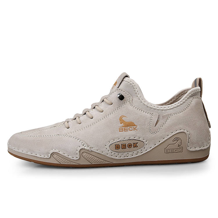 BECK Pigskin Slip Resistant Abrasion Resistant Low top Casual Shoes Men's