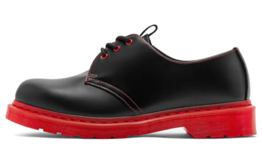 Dr.Martens CLOT X Dr.Martens 1461 Black Red