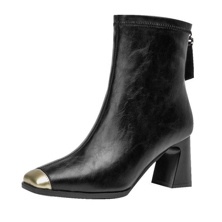 GUDIANFENGDU Ankle Boots 7cm Women's
