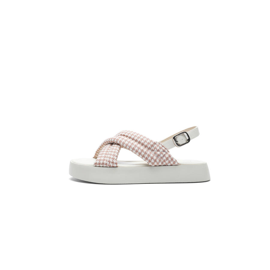 GUQITIANLUN GuQiheAven Fabric One Strap Sandals 3cm Women's