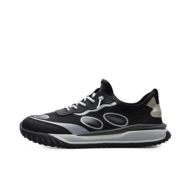 PARDASAUL Men's Casual Shoes Men's Low Top Black