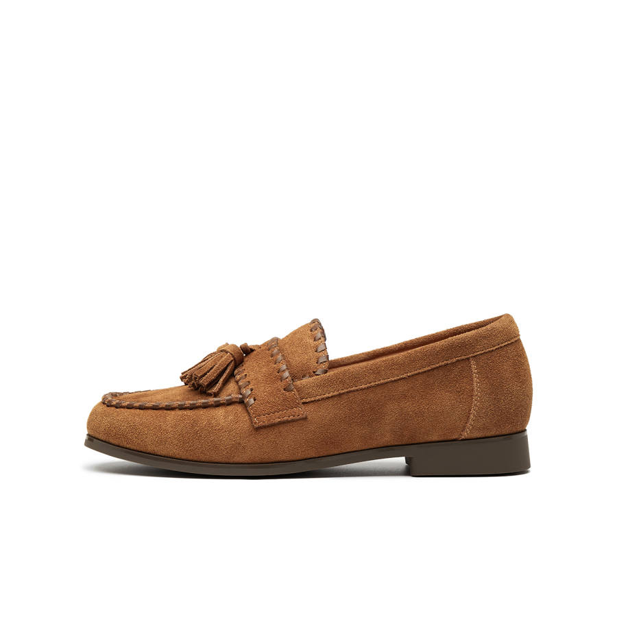 ELLE Fringe Loafers Unlined Shoes Women's 2025 Women's Shoes