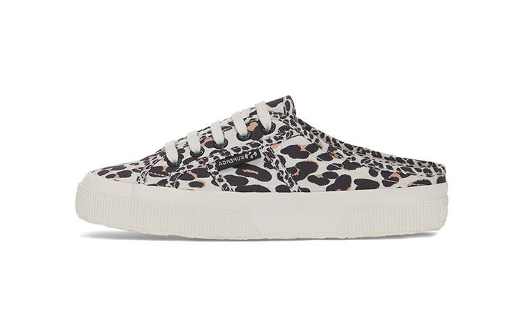 SUPERGA Slip Resistant Abrasion Resistant Sports Slippers Women's Black Yellow