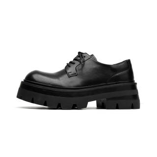 IZEIZIG Microfiber Leather Casual Shoes Men's Black