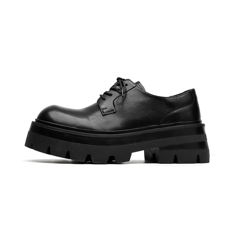 IZEIZIG IZEIZIG Microfiber Leather Casual Shoes Men's Black