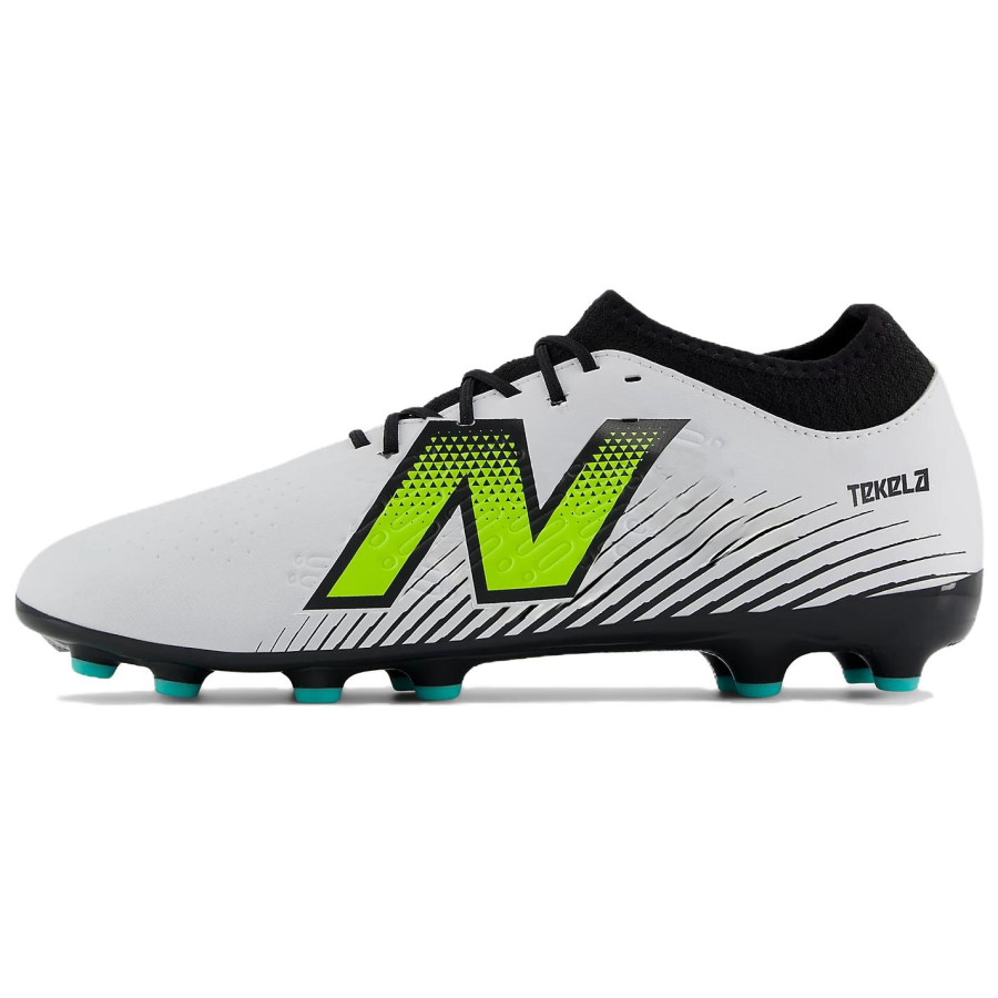New Balance New Balance Tekela V4 AG Artificial Ground Soccer Shoes Unisex White Green