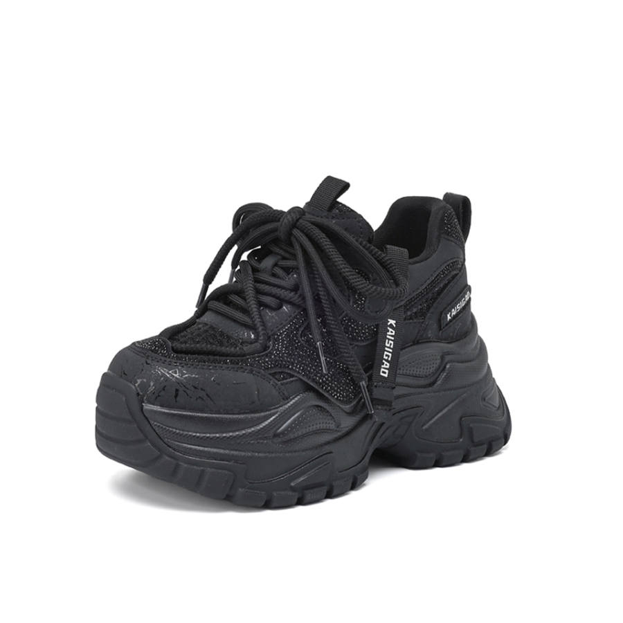 Lanza Slip Resistant, Abrasion Resistant, Height Increasing Low top Chunky Sneakers Women's