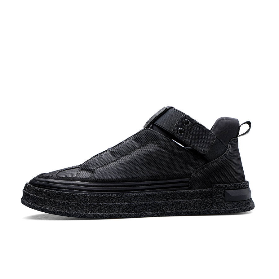 D:FUSE SCANDINAVIA D FUSE SCANDINAVIA Textile, Synthetic Leather Casual Shoes Men's Black