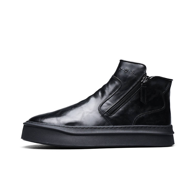 PARDASAUL PARDASAUL Cow Leather Ankle Boots Men's Black