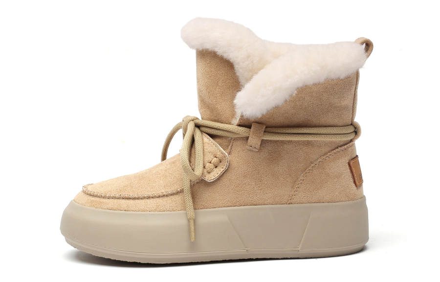 SEMIR Snow Boots Women's Black/Beige/Brown
