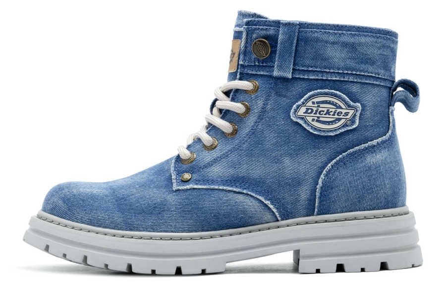 Dickies Dickies Crew Combat Boots Men's Washed Blue