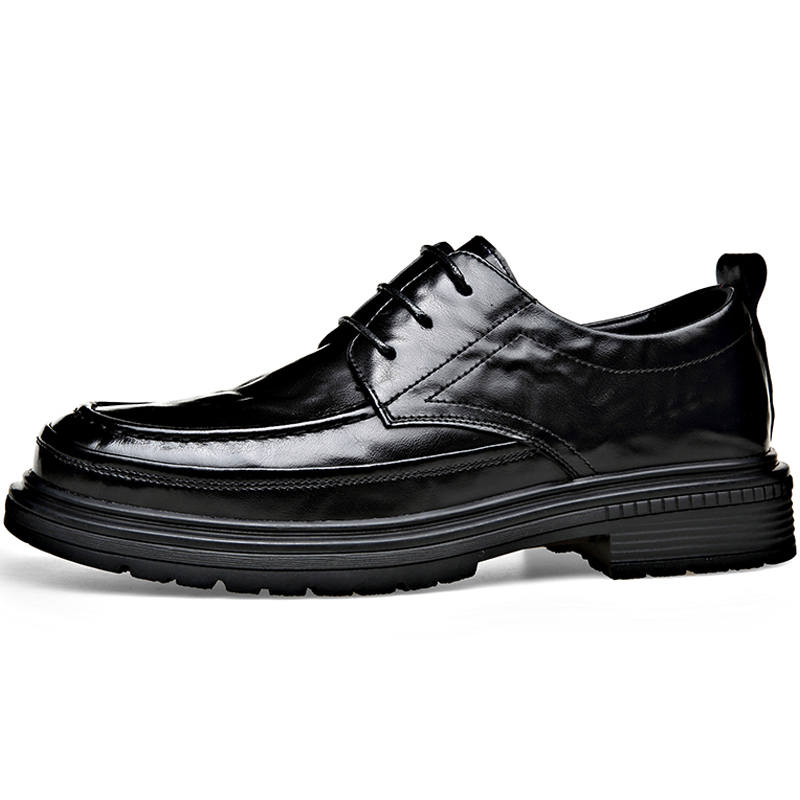 SHUPATE Men's Casual Shoes Men's Low Top Black/Brown