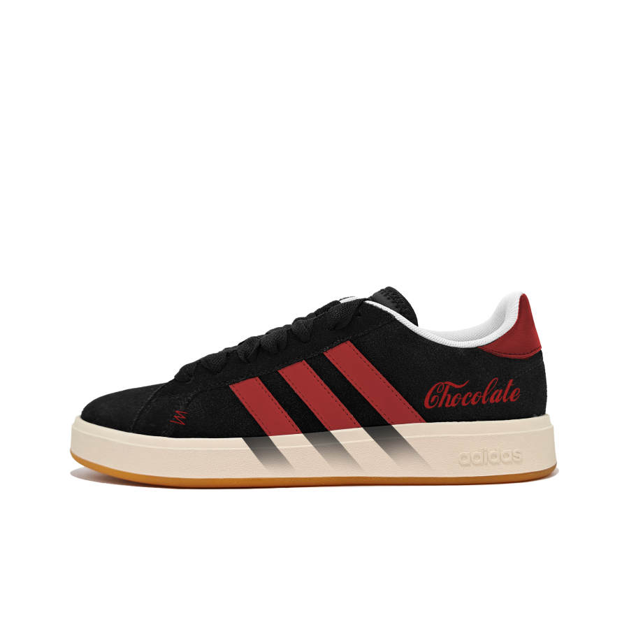 Adidas Adidas Grand Court Base 00s Street Boss Cushioning Abrasion Resistant Slip Resistant Low top Skateboard Shoes Unisex