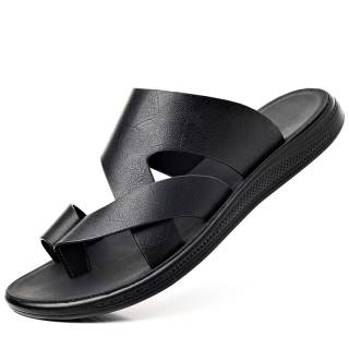 DAGUANGUIREN Microfiber Leather Beach Sandals Men's