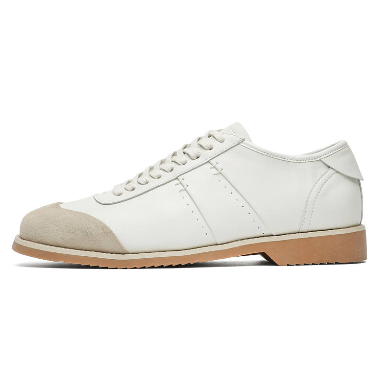 HUOFEIYU Microfiber Leather Slip Resistant Abrasion Resistant Slip Resistant Abrasion Resistant Low top Casual Shoes