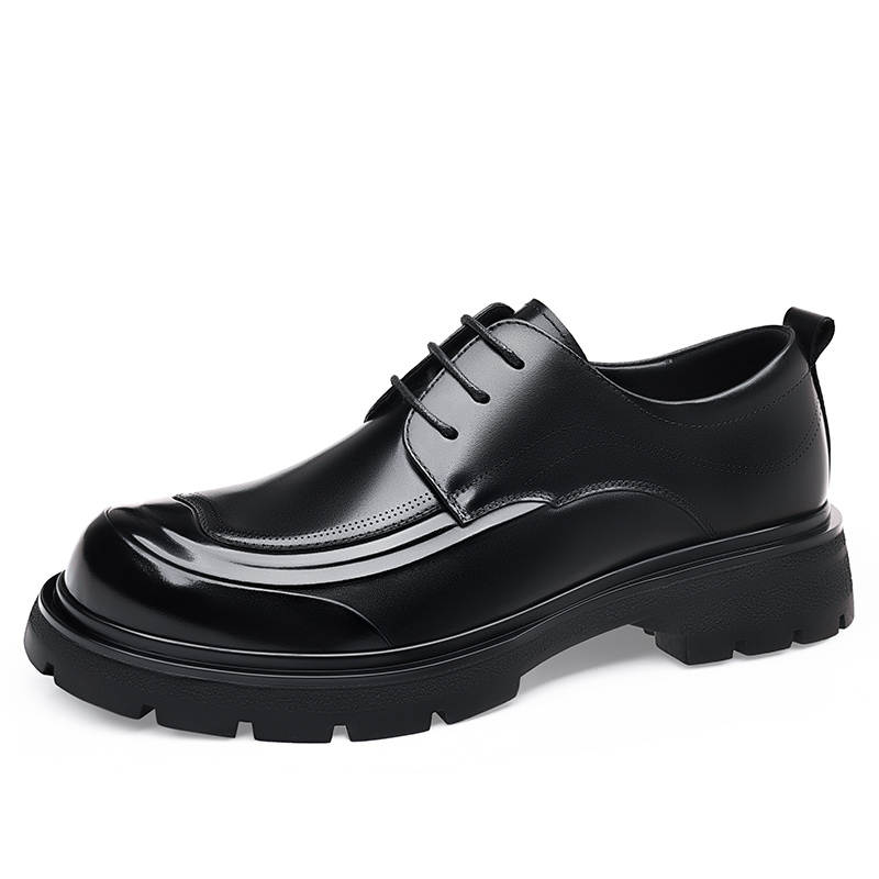 MODENGPAN MODENGPAN Casual Leather Shoes Men's Low Top