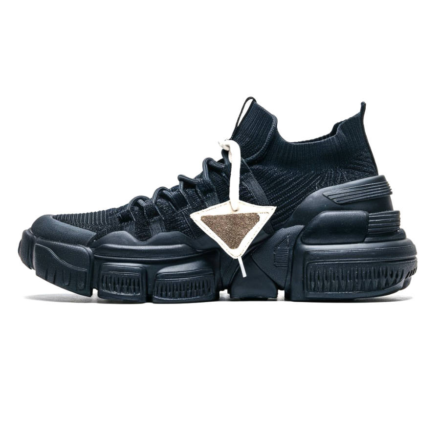 HACKBUTEER Mesh Low top Casual Shoes Men's Black