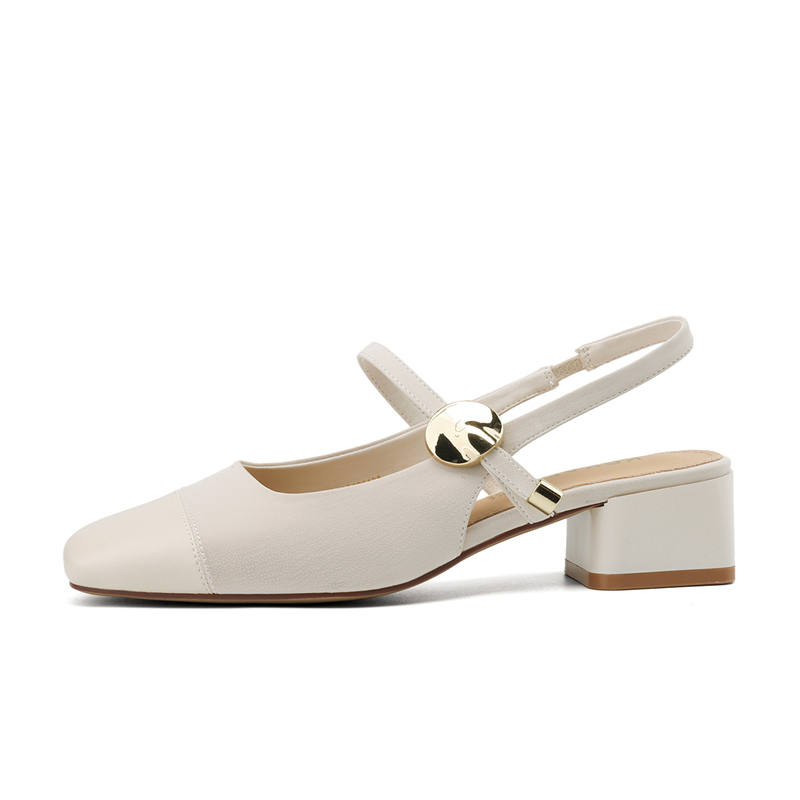 KEKAFU Chunky Heel High Heels 4.5cm Women's