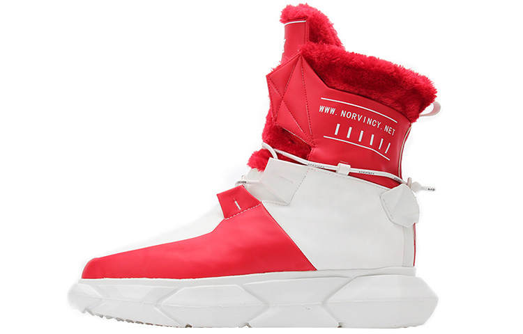 NORVINCY Snow Boots Unisex Red