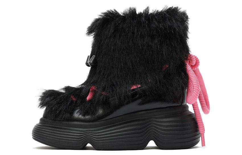 DAPHNE LAB DAPHNE LAB Lollipops Collection Short Snow Boots 7cm Women's