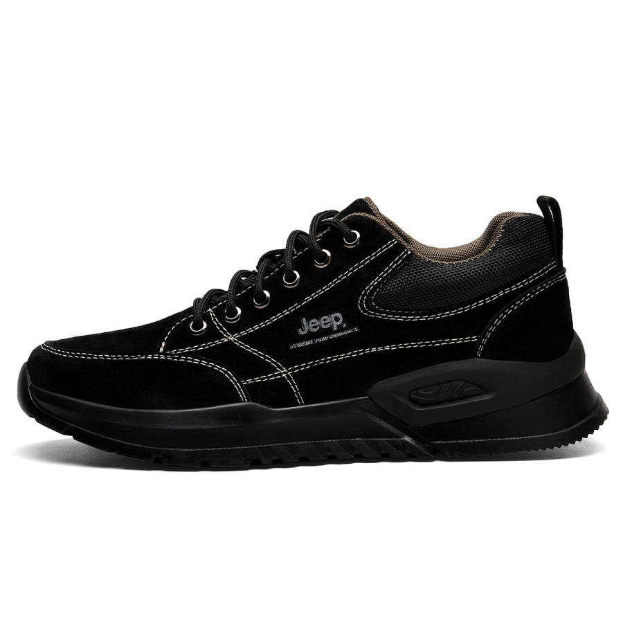 Jeep Low top Outdoor Shoes Men's Black