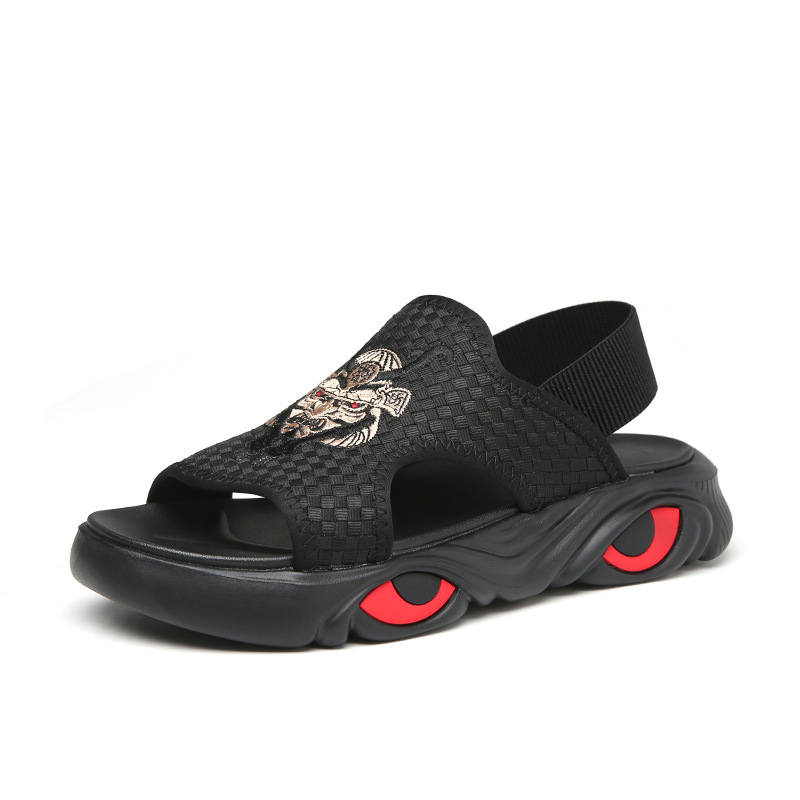 Devanro Devanro Beach Sandals Men's Black
