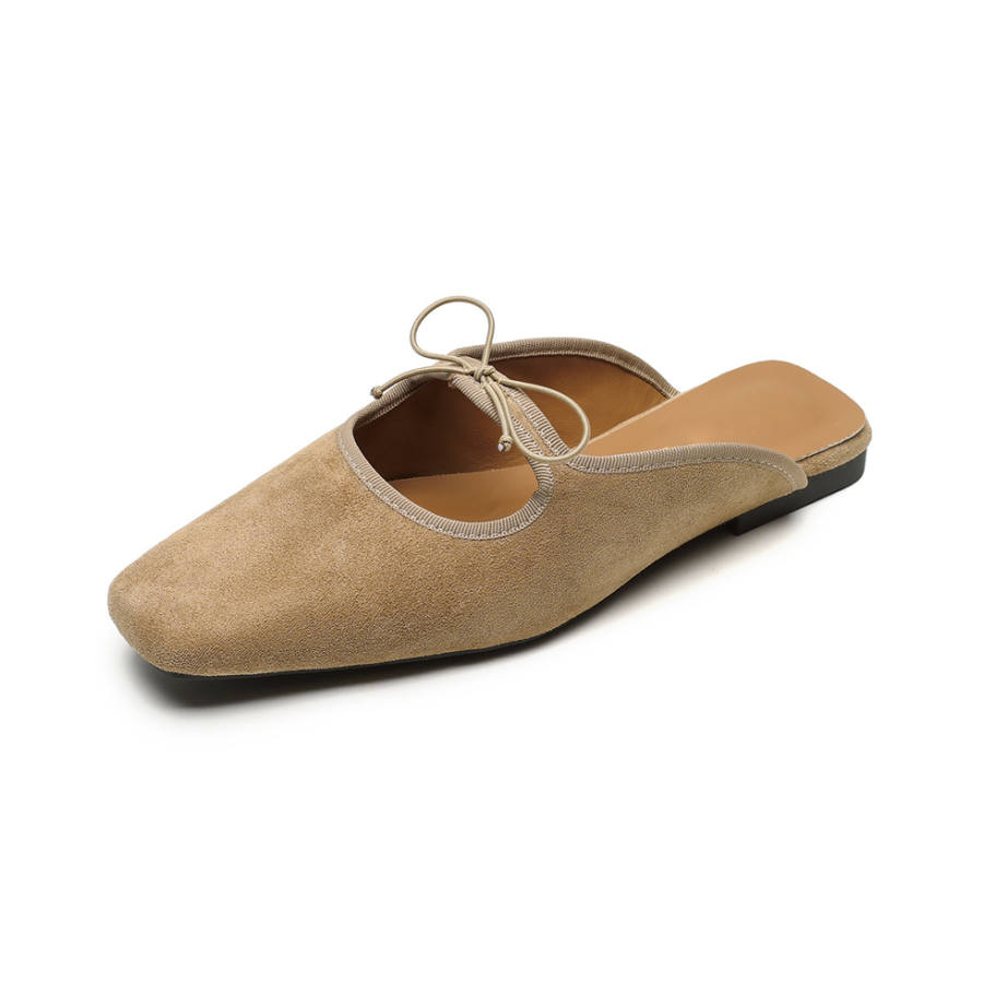 MADALLO Leather Patchwork Odor Resistant Abrasion Resistant Odor Resistant, Abrasion Resistant Closed Toe Slippers